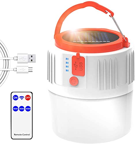 Verilux Emergency Lights Rechargeable 2400mAh Power Bank Solar Light for Home Remote5 Light Mode with 360-Degree Lighting USB Rechargeable Camp Tent Light with Hanging Hook for Office Home Workshop Warehouse Verilux Emergency Lights Rechargeable 2400mAh Power Bank Solar Light for Home Remote5 Light Mode with 360-Degree Lighting USB Rechargeable Camp Tent Light with Hanging Hook for Office Home Workshop Warehouse